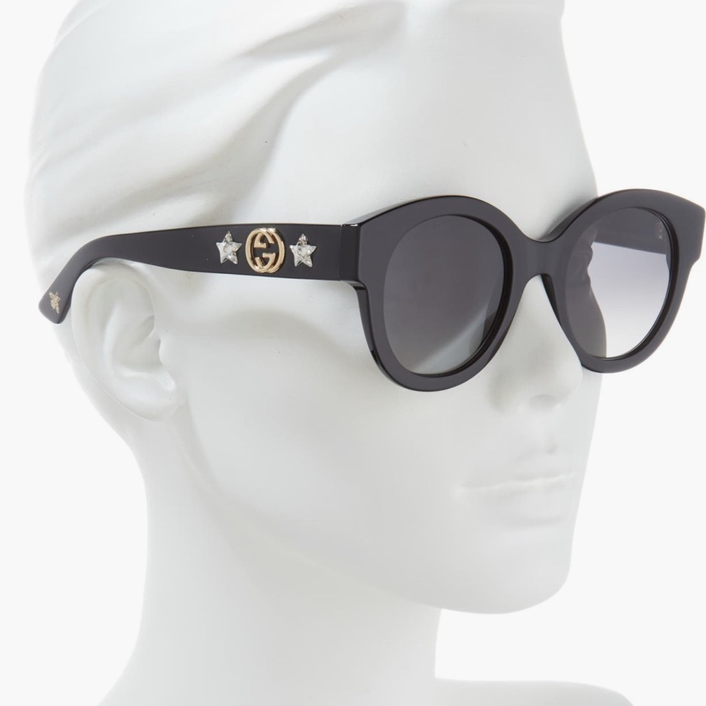 Gucci Black Polarized Sunglasses 51mm
